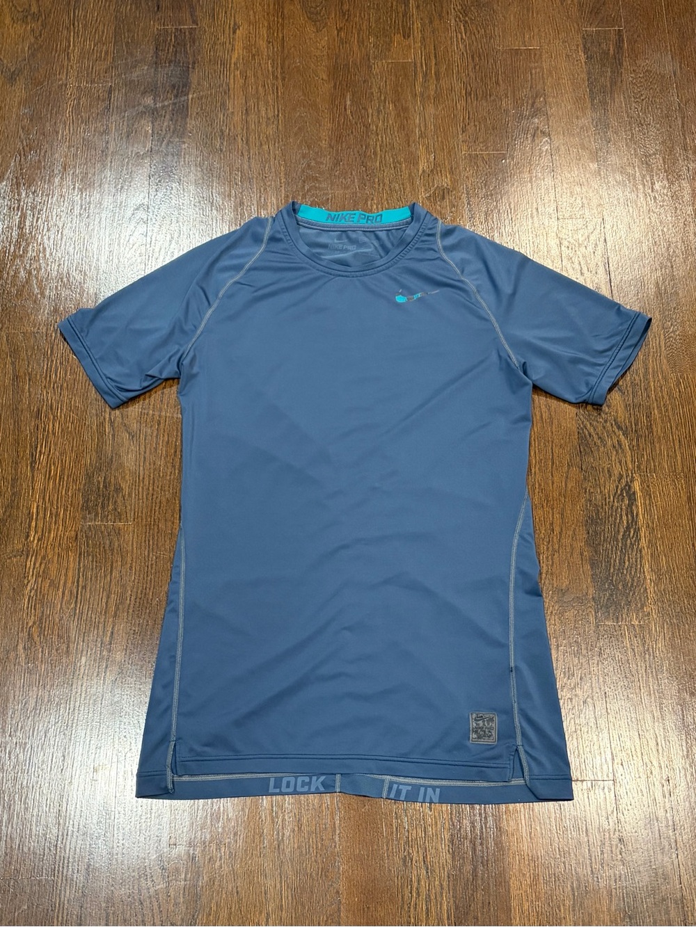 Nike Pro blue Dri-Fit shirt